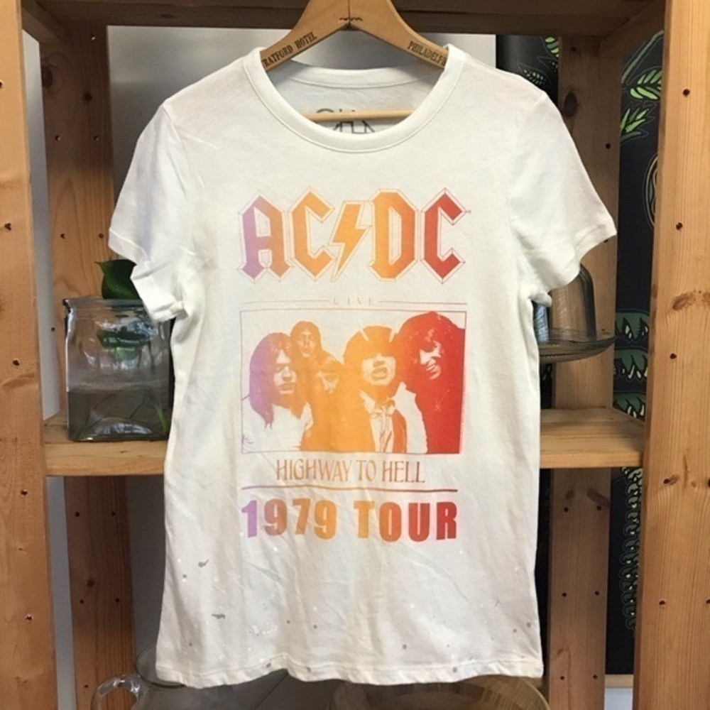 Chaser ACDC 1979 Highway To Hell Tour Graphic Band Tee - Picture 7 of 16